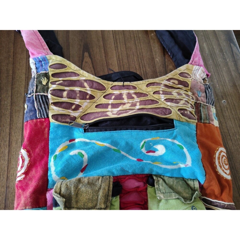 Rising International Boho Patchwork Distressed Ho… - image 3